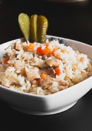 Rizseshús csirkecombból recept fotója