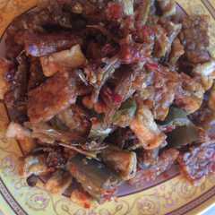 A picture of Oseng Tempe Tahu Pedasss.