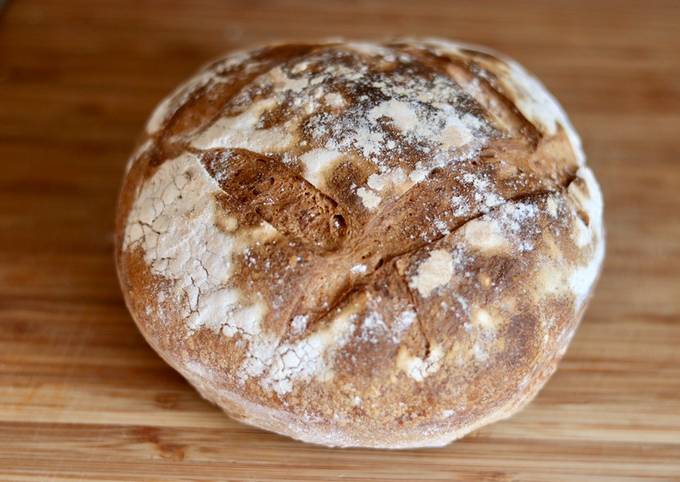 Homemade sourdough bread