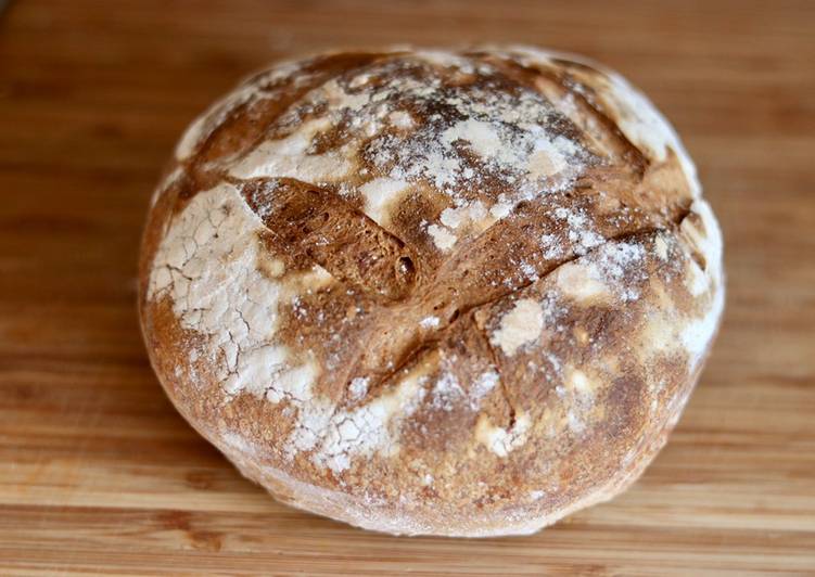 Homemade sourdough bread