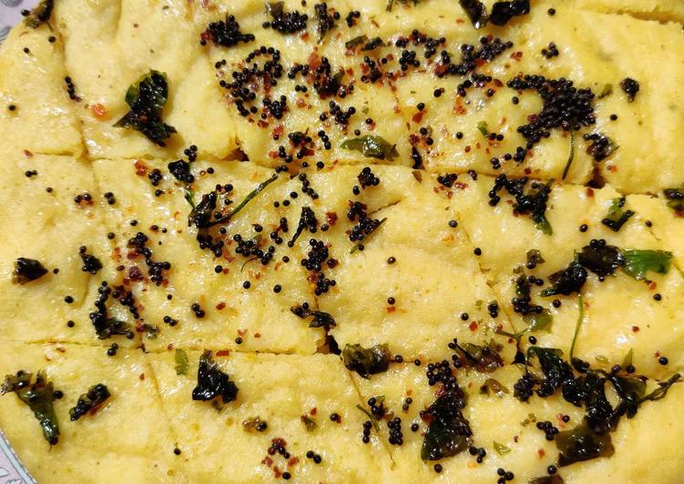 Recipe of Speedy Dhokla in rice cooker