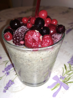Chia magos puding egyszerűen recept fotója