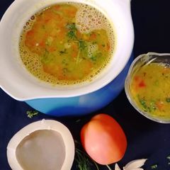 A picture of Konkani dal.
