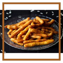 A picture of Homemade Kurkure.