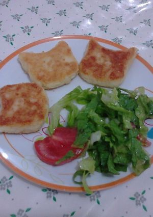 Una foto de Su Felina Majestad (Tortitas de papa)