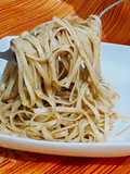 Tallarines al pesto