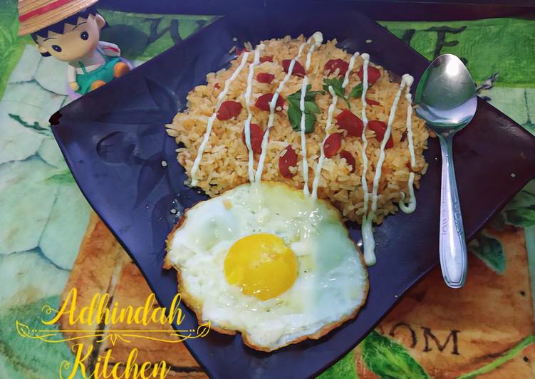 Resep Nasi Goreng Sosis Anti Gagal