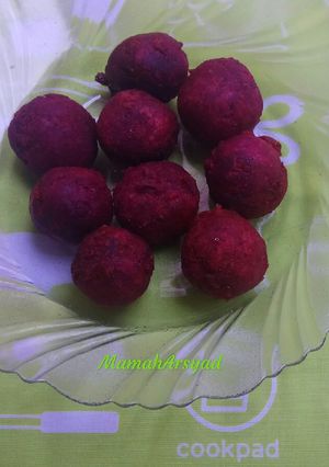 Foto resep Bola bola ubi ungu