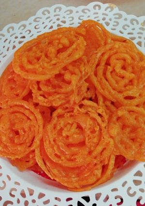 صورة لوصفة زلابيه او مشبك
