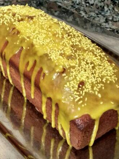 Una foto de Budín de naranja o mandarina fácil