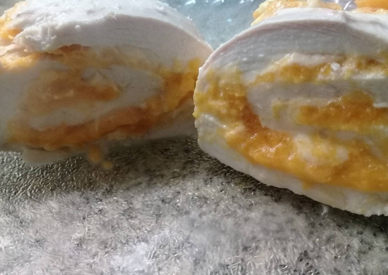 Supremas rellenas de calabaza