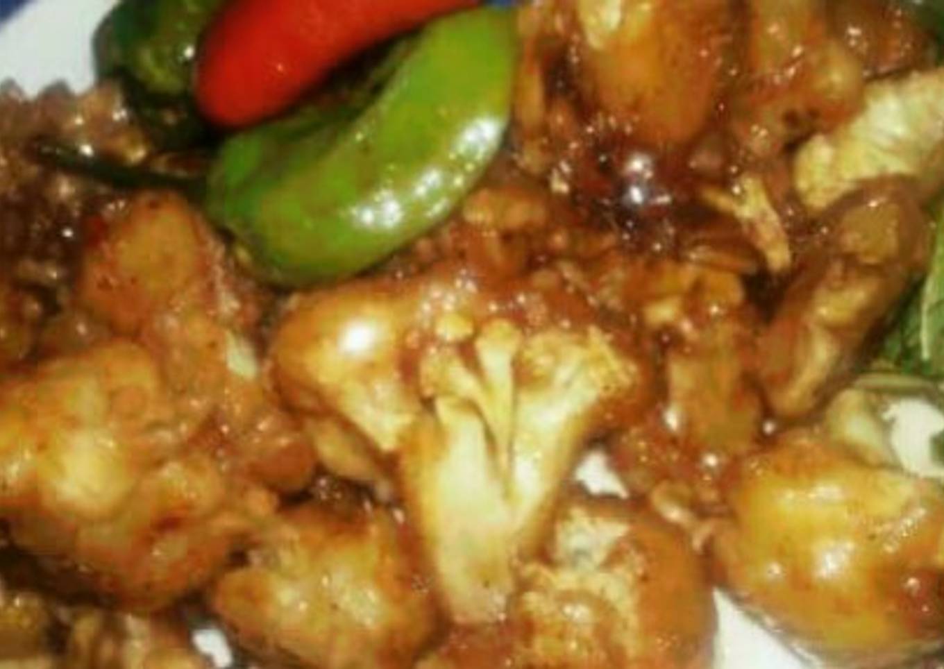 Diya's Tasty Hot Cauliflower Stir Fry