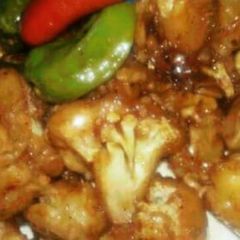 A picture of Diya's Tasty Hot Cauliflower Stir Fry.