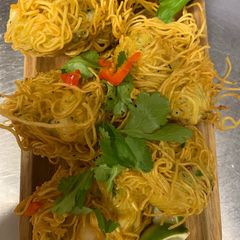 A picture of Crispy Thai fishcakes.