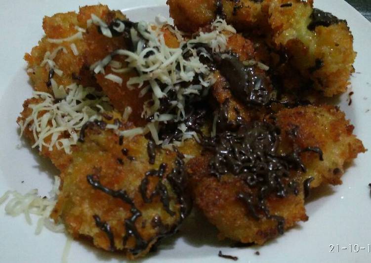 Pisang goreng crispy