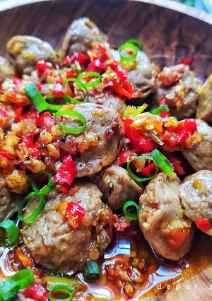 Foto resep Bakso Penyet Mercon