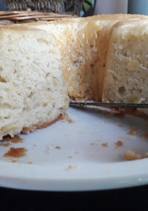 Una foto de Torta fácil de manzana sin lácteos