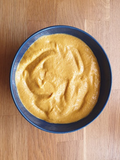 Una foto de Crema de lentejas y zanahoria con Thermomix