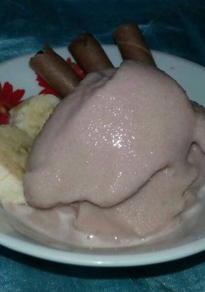 Foto resep Simple Homemade Ice Cream
