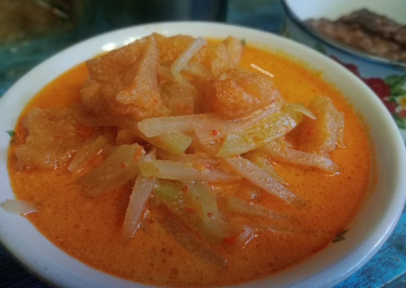 Sambal Goreng Labu Siam dan Krecek