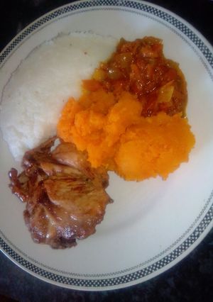 A picture of Grilled chicken.