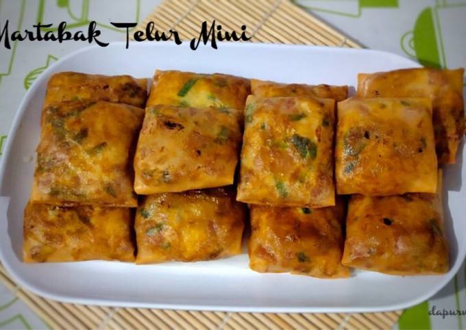 Bagaimana Menyiapkan Martabak Telur Mini yang Bikin Ngiler