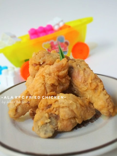 Foto resep Ayam goreng ala kfc simple enak