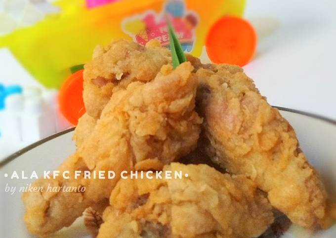 Ayam goreng ala kfc simple enak