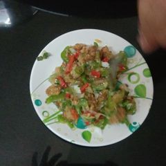 A picture of Veg Manchurian.