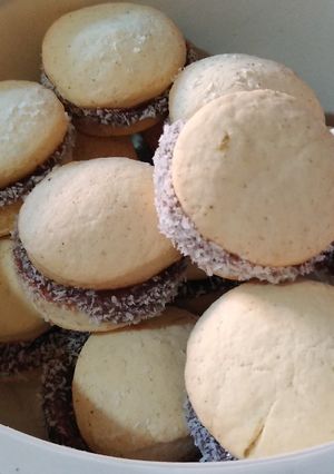 Una foto de Alfajores de Maicena