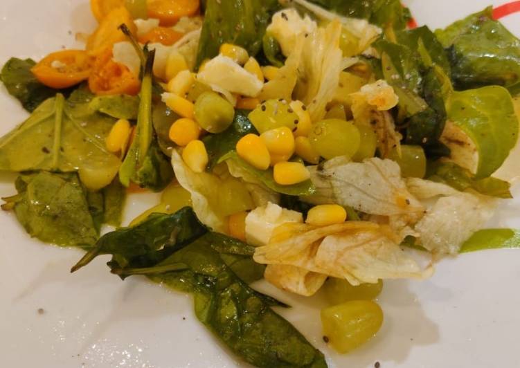 Simple Way to Prepare Ultimate Corn Lettuce Salad