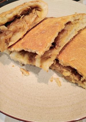 Foto di Focaccia con cipolle