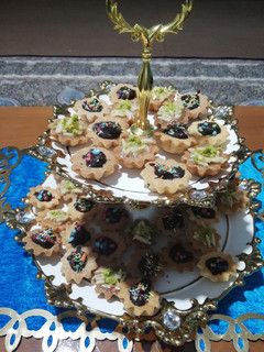 عکسی از دستور تارت بادام