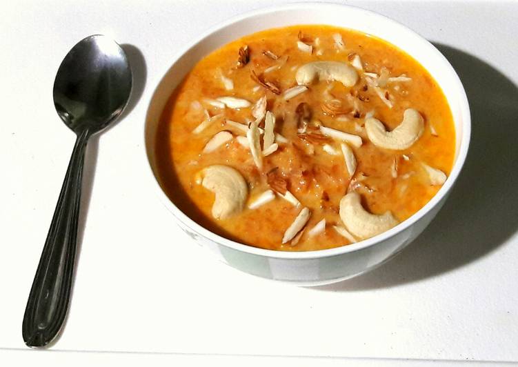 Recipe of Favorite Carrot Kheer