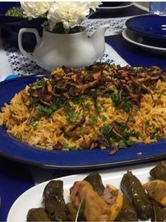صورة لوصفة برياني بالدجاج