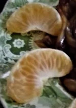 Una foto de Jícama navideña al chipotle y Jamaica los Correa