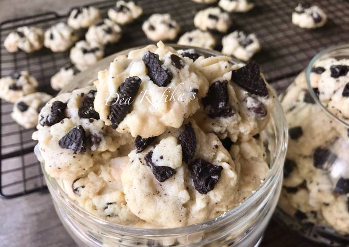 Resep Cookies 'N Cream Cookies (Oreo Cookies) Oleh Dea Rafika - Cookpad