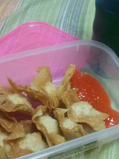 Foto resep Pangsit ayam goreng krenyesss