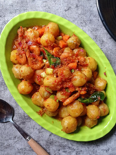 Foto resep Balado kentang udang