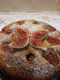 Torta ai fichi freschi