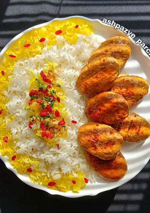 عکسی از دستور کباب مرغ شکم پر 🌸