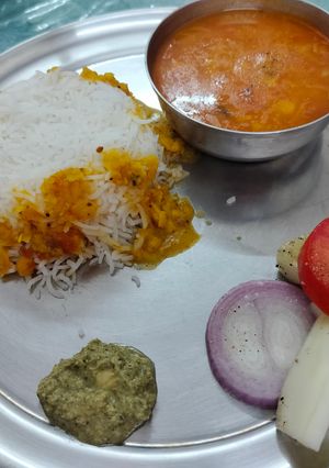 दाल चावल रेसिपी मुख्य फोटो