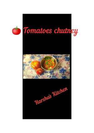A picture of Tomato chuntey.