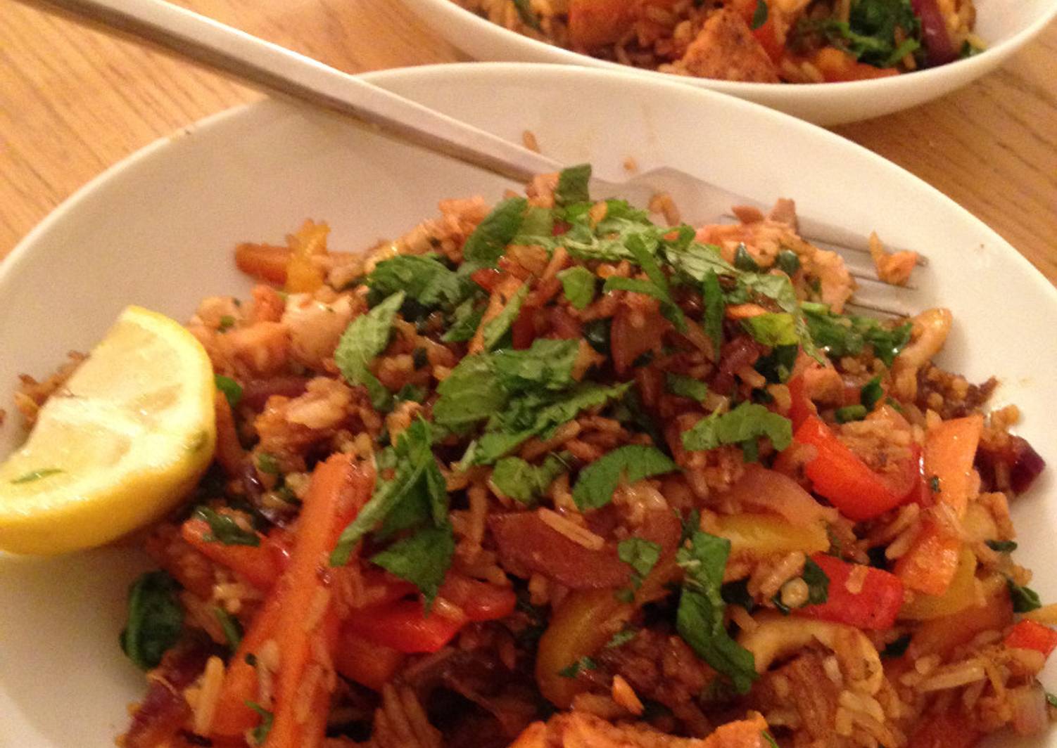 Chinese 5Spice Salmon Stirfry Recipe by Joanne Cookpad