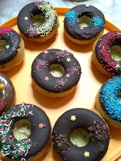 Φωτογραφία της συνταγής Υπέροχα donuts φούρνου