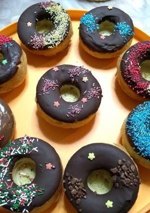 Φωτογραφία της συνταγής Υπέροχα donuts φούρνου