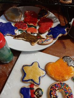A picture of Cookie Icing for Cut Outs.
