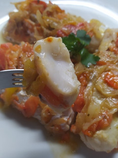 Una foto de Filet de Pescado en su Salsa