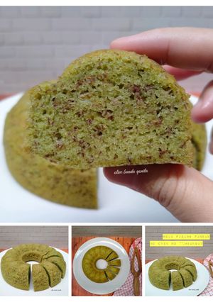 Foto resep Bolu pisang kukus pandan (no mixer)