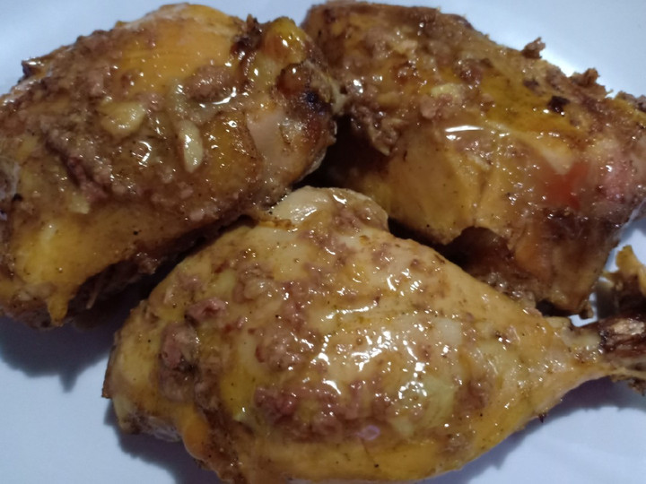 Cara Membuat Ayam Tim bumbu Bawang Putih Wajib Dicoba